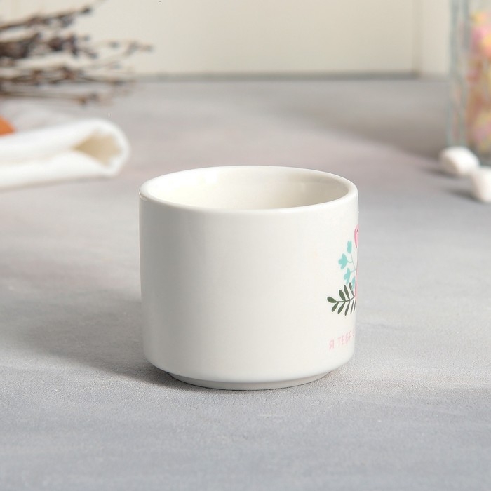 День матери. Подарочный набор керамический «Мир начинается с мамы»: кружка 150 мл, блюдце 17.5х8 см День матери. Подарочный набор керамический «Мир начинается с мамы»: кружка 150 мл, блюдце 17.5х8 см