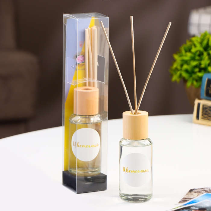 Диффузор ароматический  Диффузор ароматический "Модерн", 50 мл, цветочный, "Богатство Аромата"