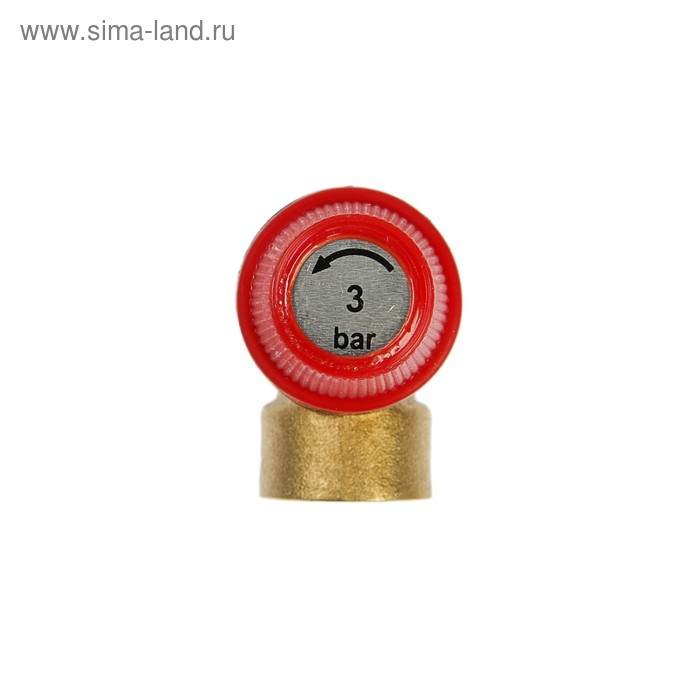 Клапан предохранительный  Клапан предохранительный "СТМ" ТЕРМО, внутренняя/наружная резьба 1/2", 3 бар