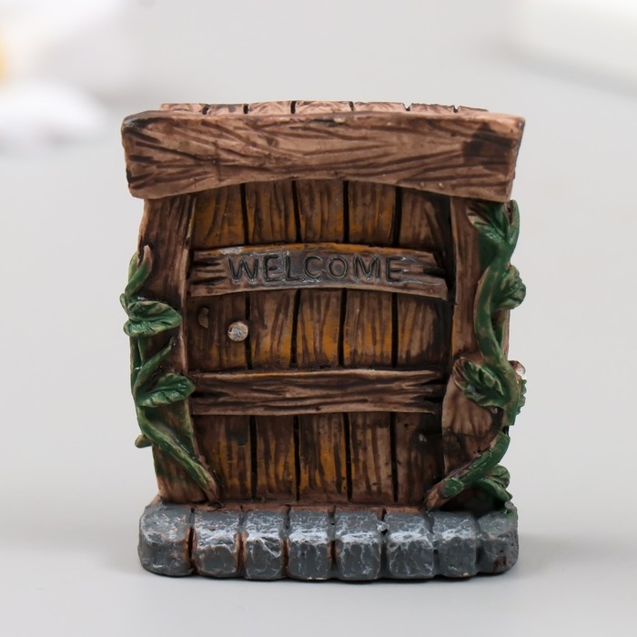 Фигурка для флорариума полистоун  Фигурка для флорариума полистоун "Садовые ворота" 4,5х2х5 см