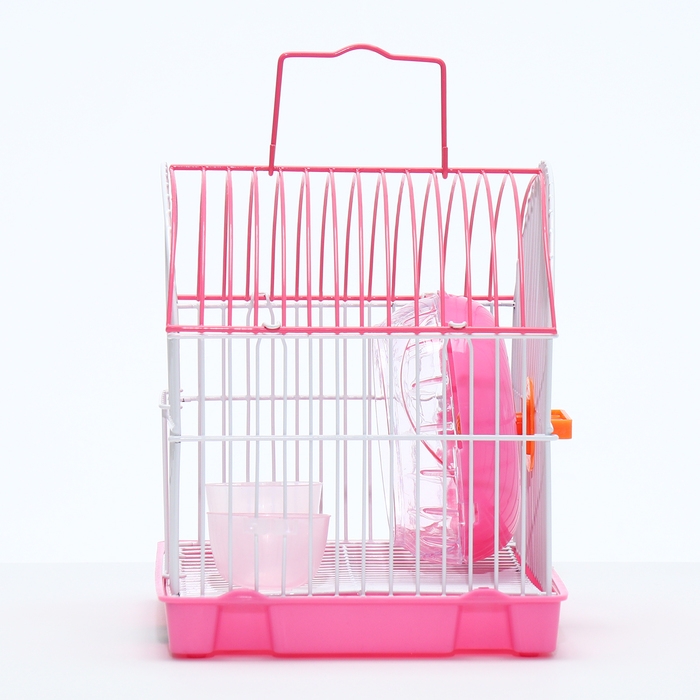 Клетка для грызунов укомплектованная RT-2c, 23 х 16,5 х 20 см, розовая (фасовка 30 шт) Клетка для грызунов укомплектованная RT-2c, 23 х 16,5 х 20 см, розовая (фасовка 30 шт)