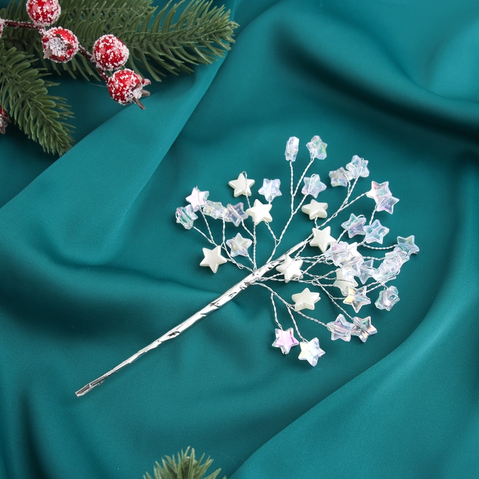 Декор  Декор "Хрустальная сказка" 16 см, звездочка перелив