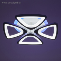 Люстра с ПДУ 03305/4 4х24Вт LED белый 41х41х8см