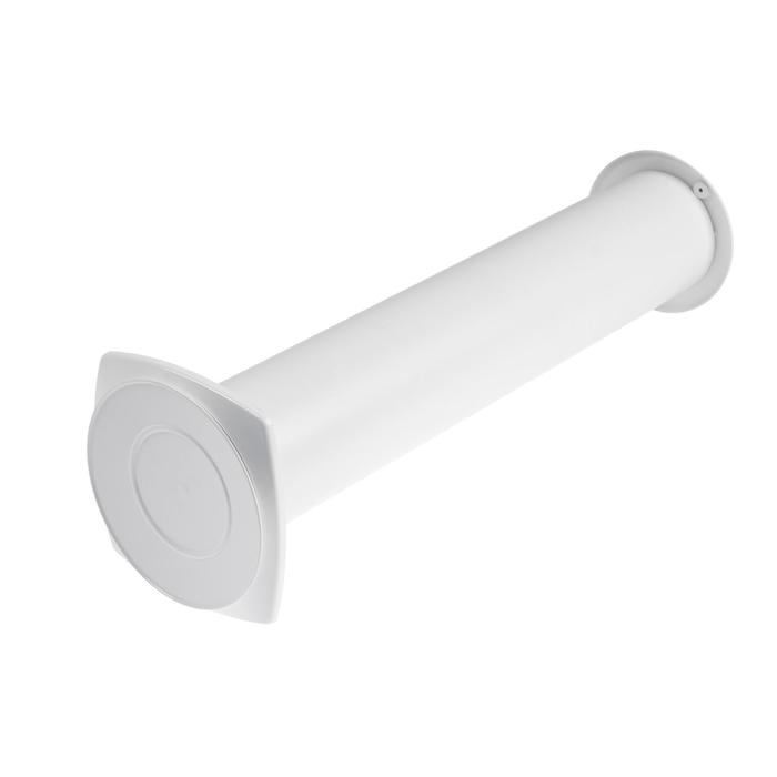 Клапан приточный ERA 10КП, d=100 мм, длина 500 мм, внешняя решетка из ABS-пластика Клапан приточный ERA 10КП, d=100 мм, длина 500 мм, внешняя решетка из ABS-пластика