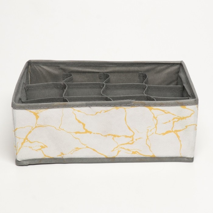 Органайзер для хранения белья, кофр 12 ячеек «Sweet home», 27 х 20 х 10 см. Органайзер для хранения белья, кофр 12 ячеек «Sweet home», 27 х 20 х 10 см.