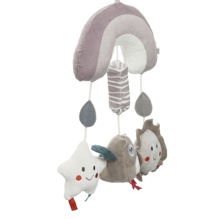 Подвеска - погремушка «Совушка», пищалка, шуршит, на кроватку, коляску, Крошка Я Подвеска - погремушка «Совушка», пищалка, шуршит, на кроватку, коляску, Крошка Я