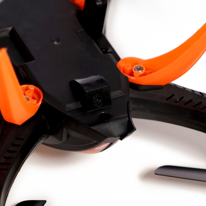 Квадрокоптер LH-X15WF, камера, передача изображения на смартфон, Wi-FI, цвет чёрно-оранжевый Квадрокоптер LH-X15WF, камера, передача изображения на смартфон, Wi-FI, цвет чёрно-оранжевый