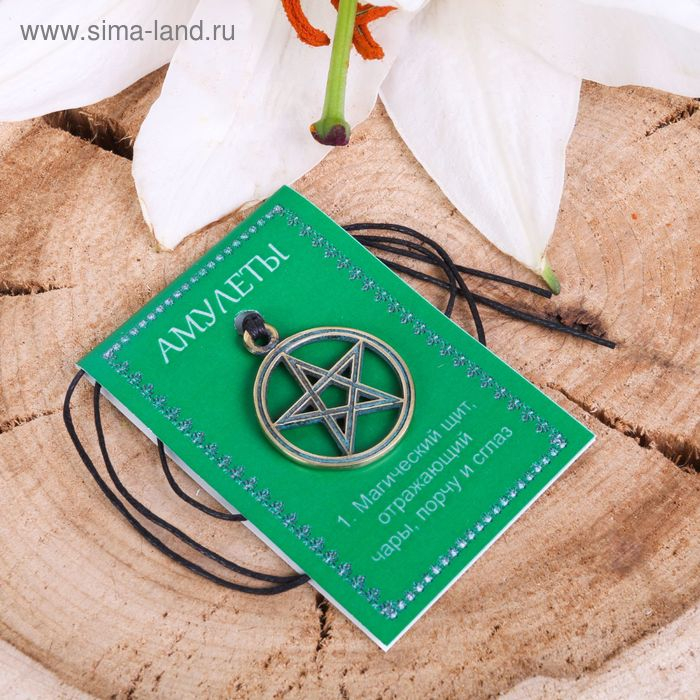 Амулет «Магический щит» отражающий чары, порчу и сглаз, 68 см