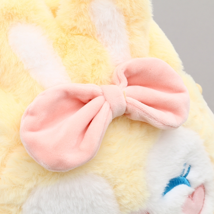 Сумка детская «Зайка» с бантиком, 18 см, цвет жёлтый