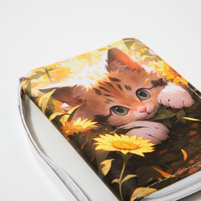 Кошелёк детский на молнии &laquo;Выбражулька&raquo;, цвет разноцветный