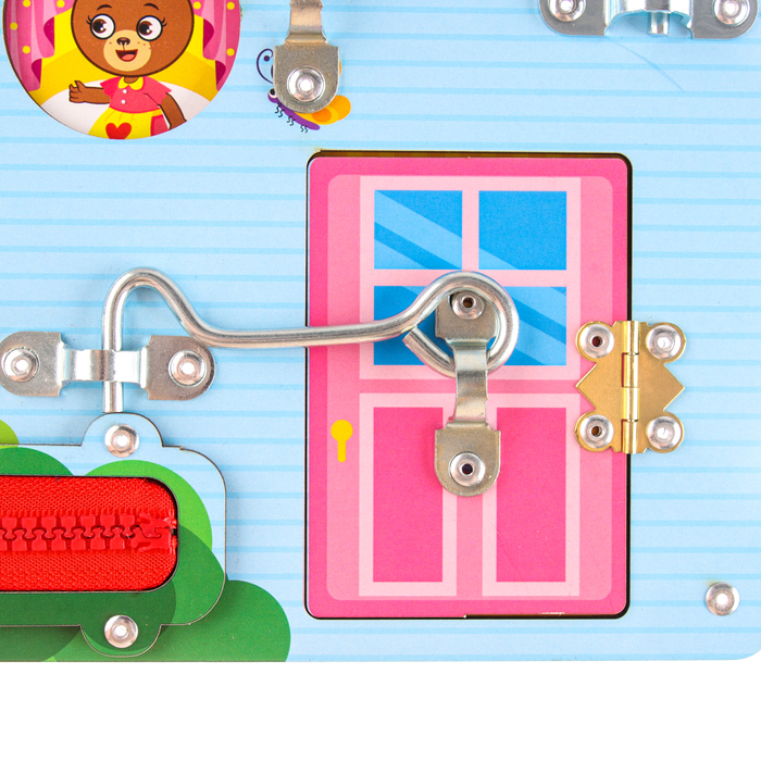 Бизиборд «Весёлый дом» Бизиборд «Весёлый дом»