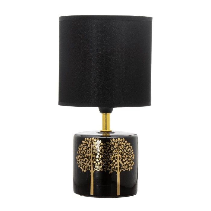 Настольная лампа Настольная лампа "Дуо арбор" E14 40Вт черный 15х15х28 см RISALUX