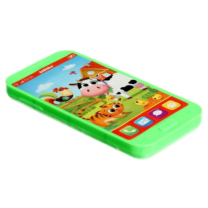 Игровой набор «Весёлая ферма»: телефон, очки, часы, русская озвучка, цвет зелёный Игровой набор «Весёлая ферма»: телефон, очки, часы, русская озвучка, цвет зелёный