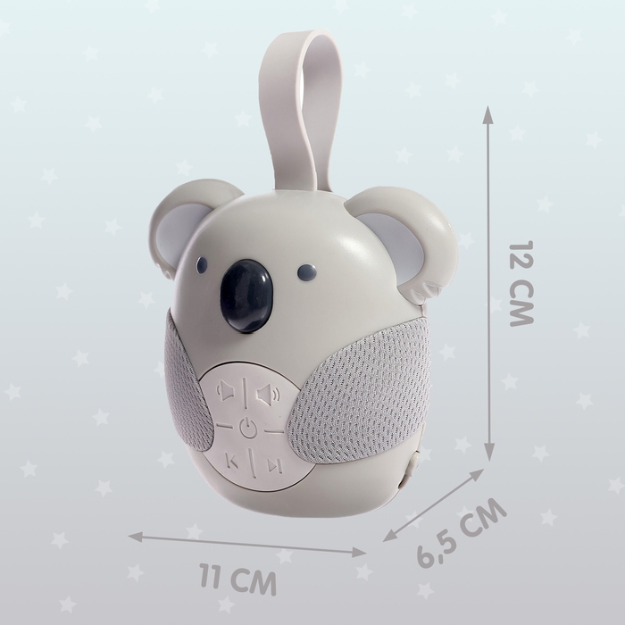 Музыкальная игрушка «Милая коала», звуковые эффекты, с подвесом Музыкальная игрушка «Милая коала», звуковые эффекты, с подвесом