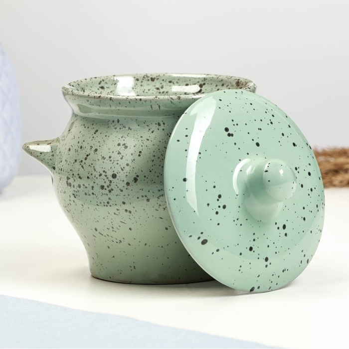 Горшок керамический для запекания №6, 0,65л / 12х12см, гармония Горшок керамический для запекания №6, 0,65л / 12х12см, гармония