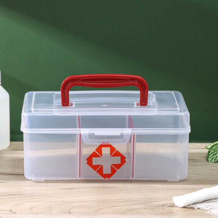 Аптечка, 19,5×12×8,5, цвет МИКС Аптечка, 19,5×12×8,5, цвет МИКС