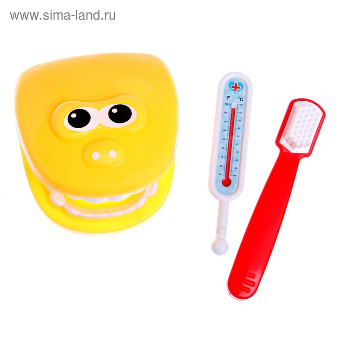 Игровой набор «Чистим зубки» Игровой набор «Чистим зубки»