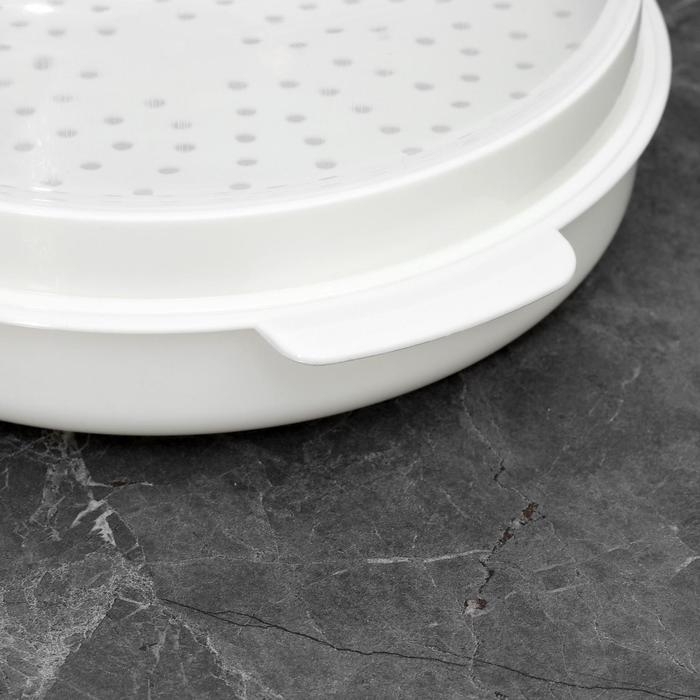 Пароварка для СВЧ-печи пластиковая «Экспресс» Пароварка для СВЧ-печи пластиковая «Экспресс»