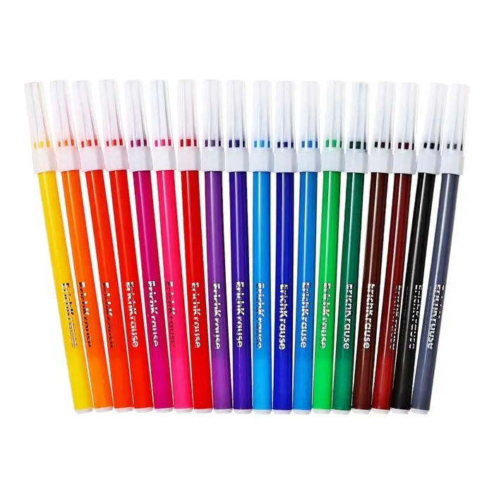 Фломастеры 18 цветов ErichKrause light, в футляре с европодвесом