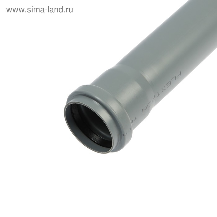 Труба канализационная FLEXTRON, внутренняя,  d=50 мм, толщина 1.8 мм, 500 мм Труба канализационная FLEXTRON, внутренняя,  d=50 мм, толщина 1.8 мм, 500 мм