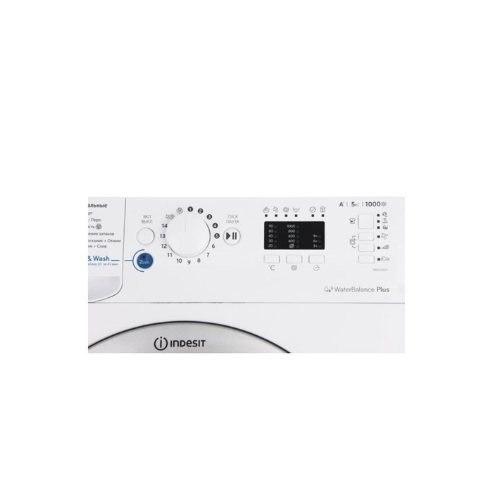 Стиральная машина Indesit BWSA 51051 1, класс А+, 1000 об/мин, до 5 кг, белая Стиральная машина Indesit BWSA 51051 1, класс А+, 1000 об/мин, до 5 кг, белая