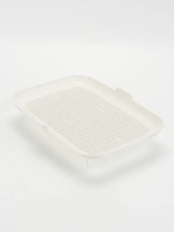 Лоток для кошек малый ALTA, 42&times;31&times;14.5, с бортиком и сеткой, на высоких ножках