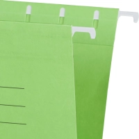 Папка подвесная Attache, А4, картон, зеленый, до 200л., 5шт/уп