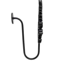 Крючок для штор CAPPIO KS042, цвет черный с золотом, набор 2 шт Крючок для штор CAPPIO KS042, цвет черный с золотом, набор 2 шт