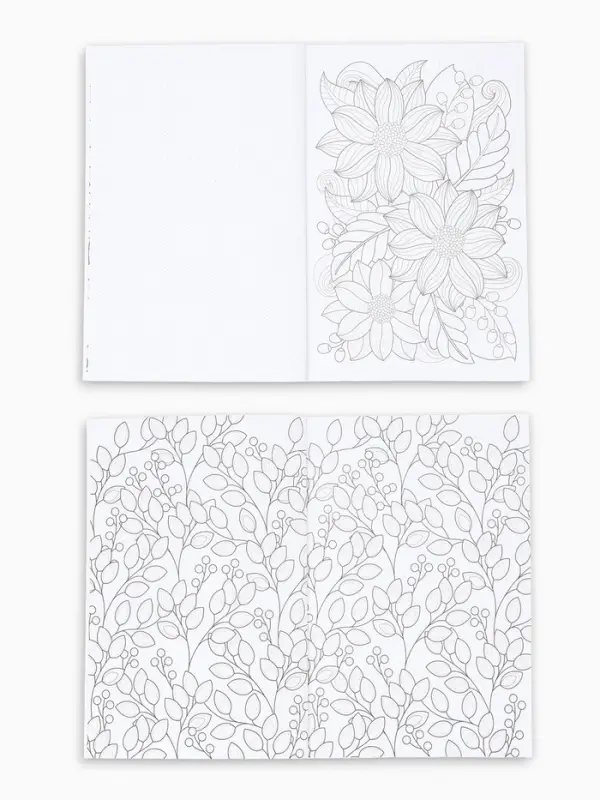 Смэшбук с раскраской антистресс А5, 80 л. &laquo;Расцветай&raquo;