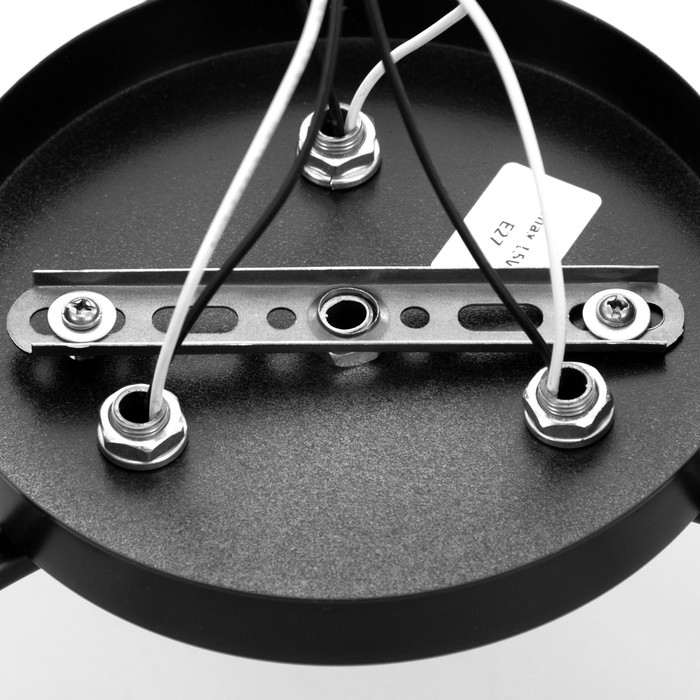 Люстра Люстра "Онлайн" (цилиндр) 3х15Вт Е27 МОДЕЛЬ: BR 00233 черный/синий