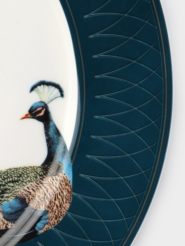 Тарелка WY Royal bird, d=26.5 см, фарфор Тарелка WY Royal bird, d=26.5 см, фарфор
