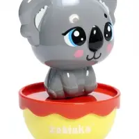 Игрушка детская, неваляшка &laquo;Коала&raquo;, серый