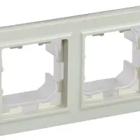 BRITE Рамка 2 поста IP44 РУ-2-БрКр-44 бежевый