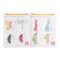 Рабочая тетрадь для детей 4-5 лет &laquo;Дорисуй и раскрась&raquo;, Колесникова Е.В.