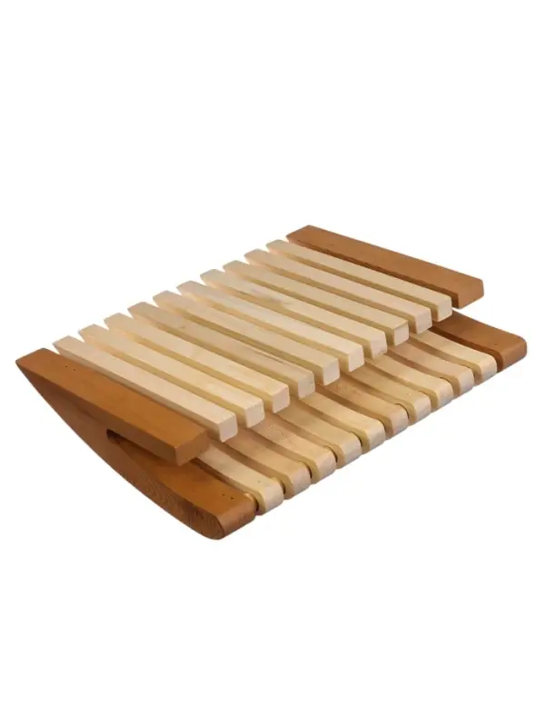 Подголовник для бани и сауны, ольха, осина, анатомический, &laquo;Добропаровъ&raquo;