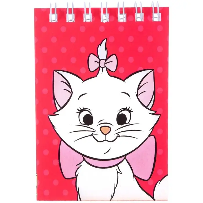 Блокнот А7 32 л, на гребне, Коты аристократы Блокнот А7 32 л, на гребне, Коты аристократы