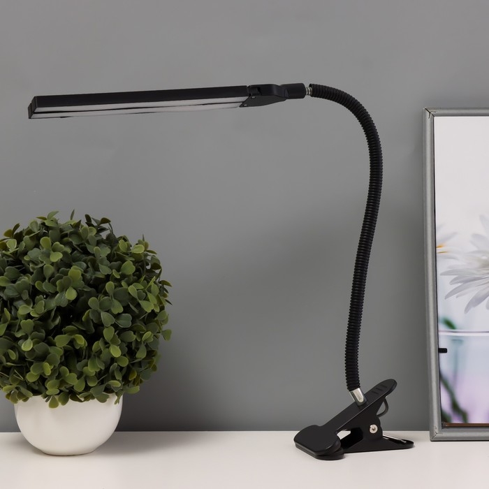 Настольная лампа Настольная лампа "Семи" LED 5Вт 6000К черный 7,5х10,5х65 см