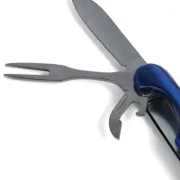 Нож швейцарский 9 в 1, синий