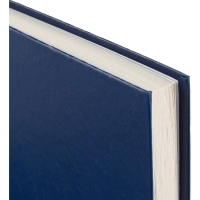 Ежедневник недатированный синий бумвинил, А5, 128х200,128л