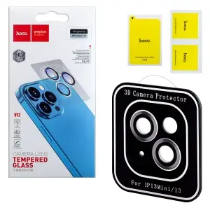 Защитное стекло для камеры iPhone 13 Mini/13 3D Eagle Eye Metal Lens V12 Hoco