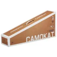 Самокат GRAFFITI Baby, колёса световые PU 120/70 мм, ABEC 7, серый
