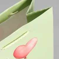 Пакет подарочный "Милый ушки" ламинированный 18 х 22,3 х 10 см