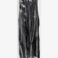 Молния &laquo;Трактор&raquo;, №5, разъёмная, замок автомат, декоративные звенья, 60 см, чёрная