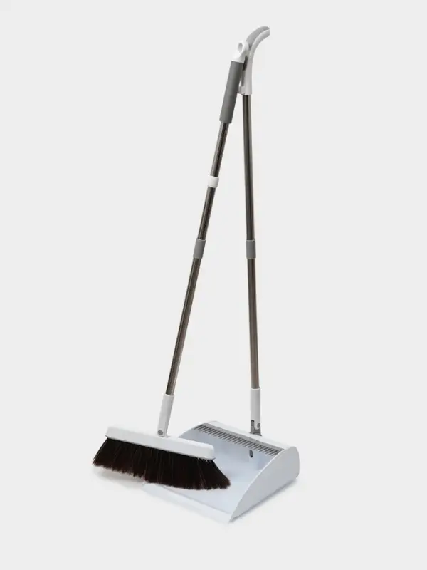 Комплект для уборки, совок 26&times;25&times;97 см, щётка 25&times;96 см