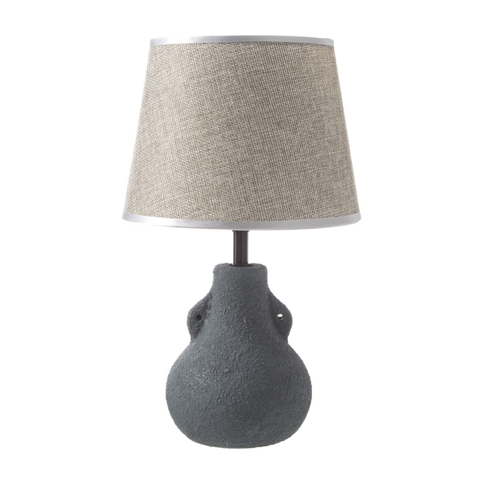Лампа настольная Лампа настольная "Каламбур" 1х40Вт Е14 темно-серый 20х20х32см