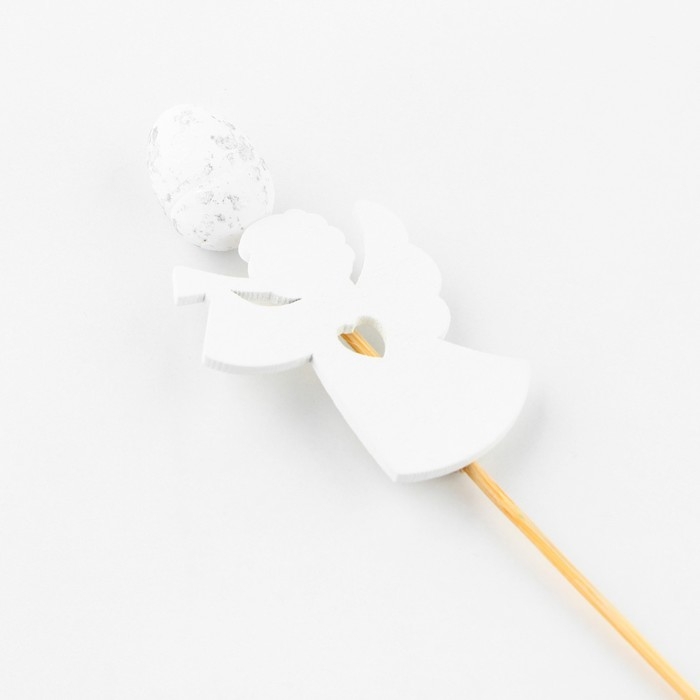 Топпер деревянный для кулича «Ангел» на пасху, микс, 5,4 х 4,5 см Топпер деревянный для кулича «Ангел» на пасху, микс, 5,4 х 4,5 см