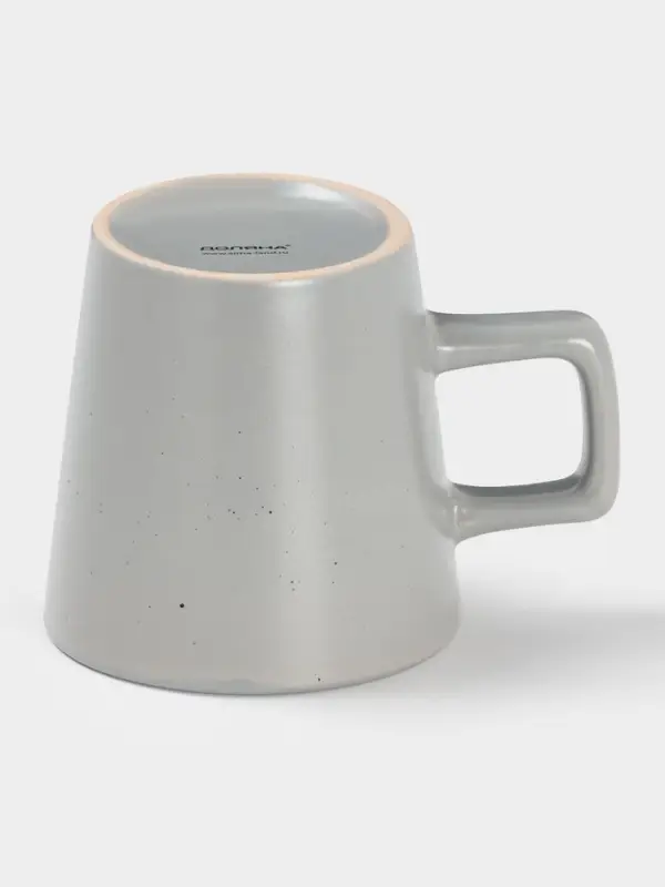 Кружка Доляна Кружка Доляна "Гранит" 340 мл серый