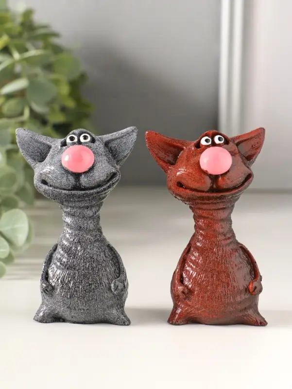 Сувенир Кот Гарик микс , 8х5,5х4см