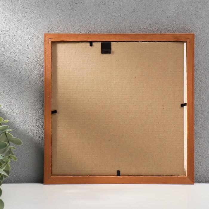 Фоторамка сосна орех 1/5 20х20 см Фоторамка сосна орех 1/5 20х20 см