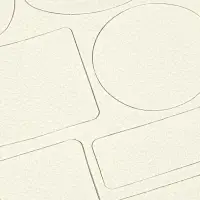Заплатки клеевые, кожзам, лист 9&times;19 см, белые